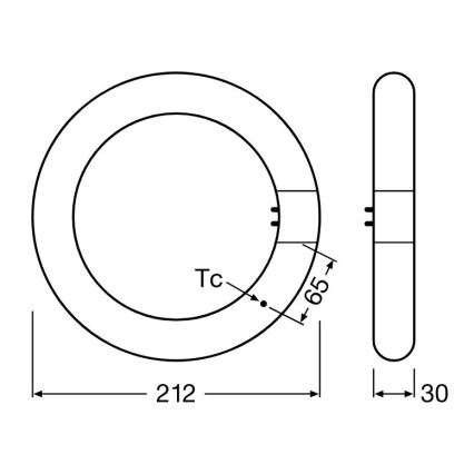 LED Świetlówka G10q/11W/230V 3000K - Osram