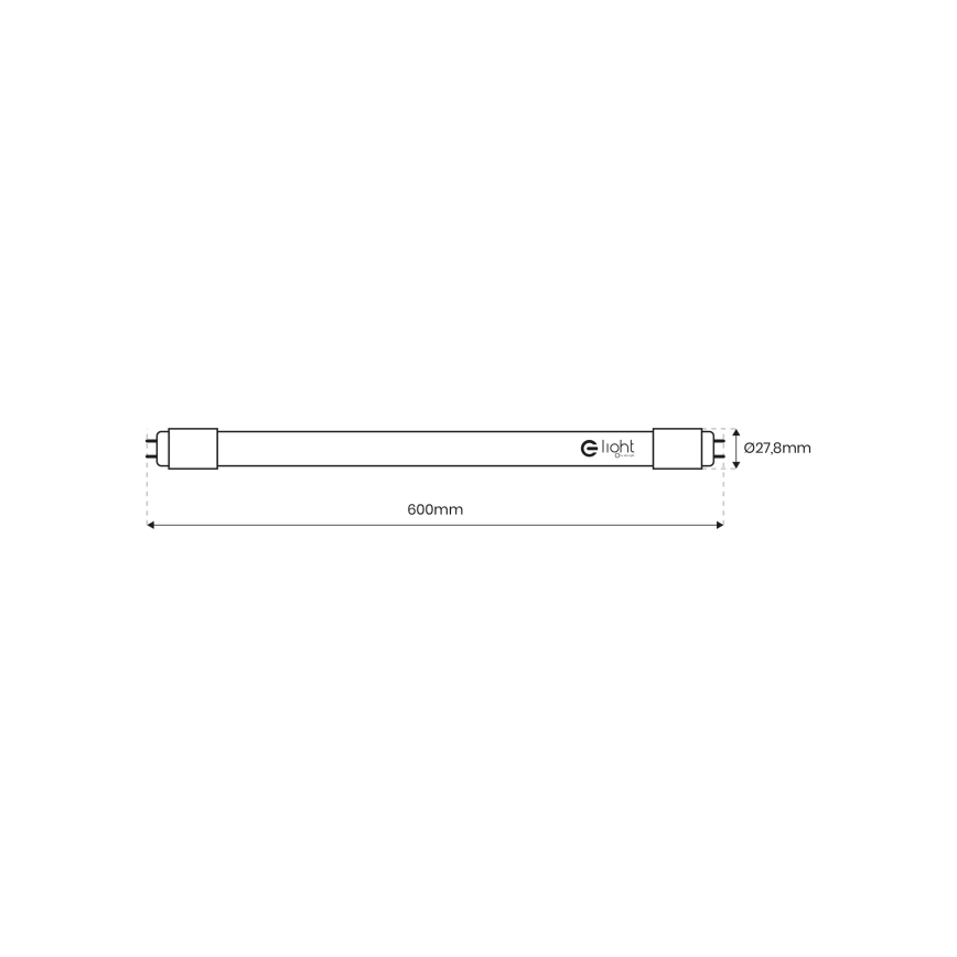 LED Świetlówka G13/9W/230V 4000K 60 cm