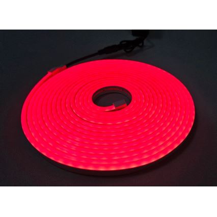 LED Taśma elastyczna NEON LED/10W/230V 5 m IP65 czerwona