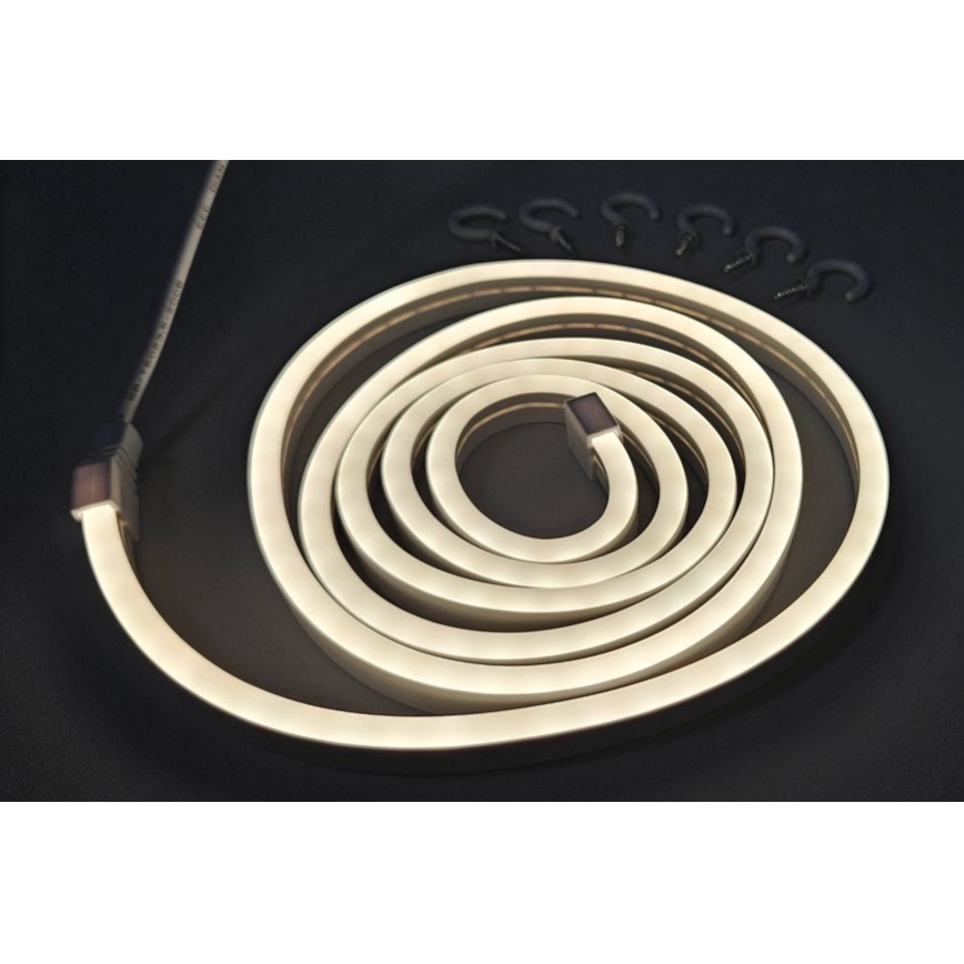 LED Taśma elastyczna NEON LED/5V USB 1,8 m biała