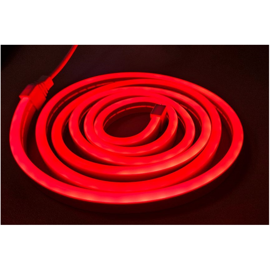 LED Taśma elastyczna NEON LED/5V USB 1,8 m czerwona