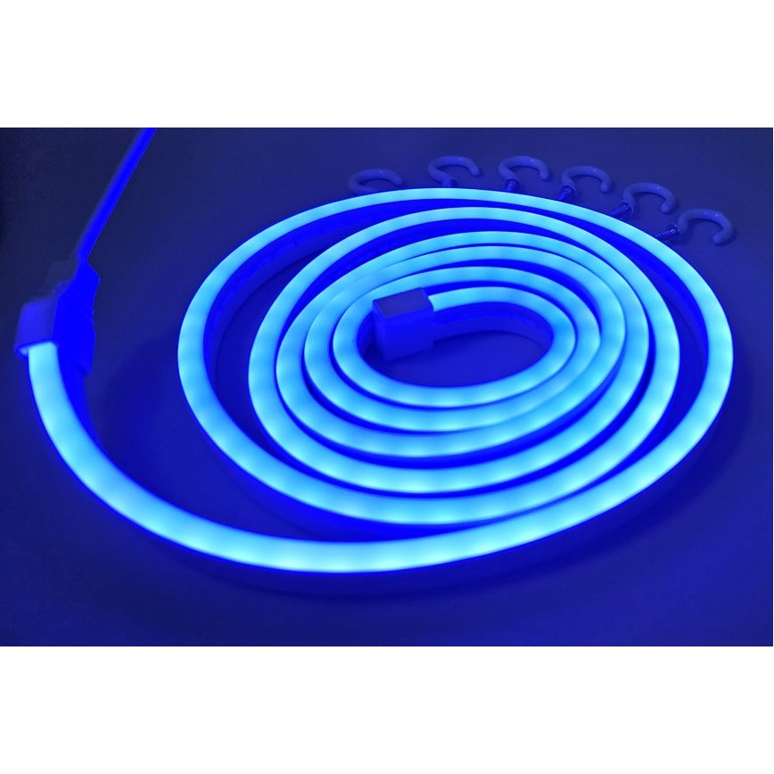 LED Taśma elastyczna NEON LED/5V USB 1,8 m niebieska