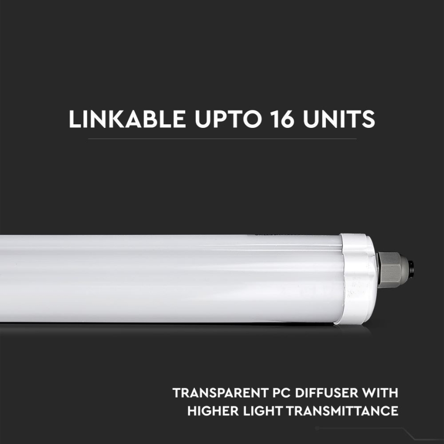 LED Techniczna oprawa świetlówkowa G-SERIES LED/18W/230V 6500K IP65 60 cm