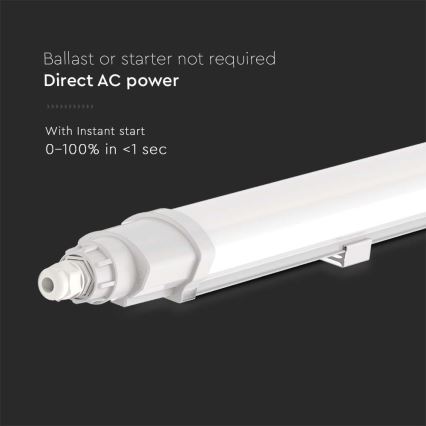 LED Techniczna oprawa świetlówkowa LED/18W/230V 6500K IP65 60 cm