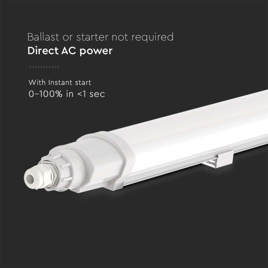 LED Techniczna oprawa świetlówkowa LED/48W/230V 6500K IP65 150 cm
