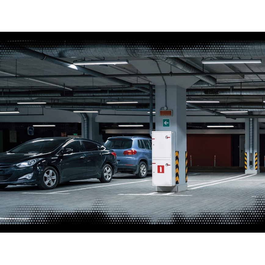 LED Techniczna oprawa świetlówkowa LIMEA GIGANT LED/38W/230V IP65 1190mm czarne