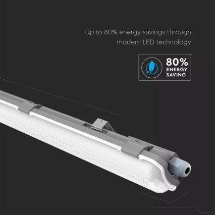 LED Techniczna oprawa świetlówkowa T8 1xG13/18W/230V 4000K 120cm IP65
