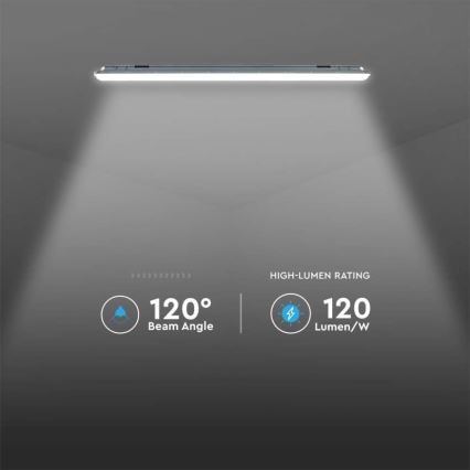 LED Techniczna oprawa świetlówkowa X-SERIES LED/36W/230V 6500K IP65 120 cm