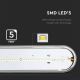 LED Techniczne oświetlenie świetlówkowe PC/PC 1xLED/48W/230V 4500K 150cm