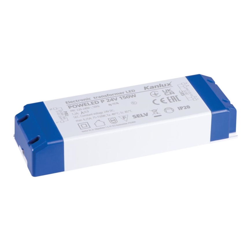 LED Transformator elektroniczny 150W/24V
