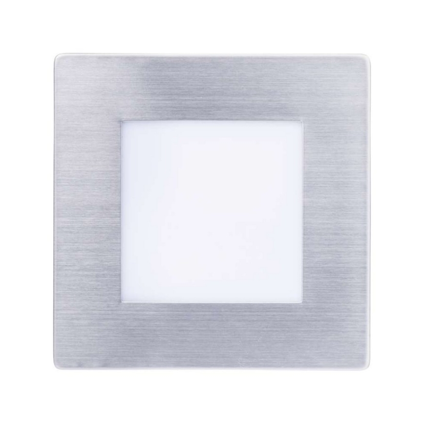 LED Oprawa orientacyjna wbudowana kwadratowa LED/1,5W/230V 4000K