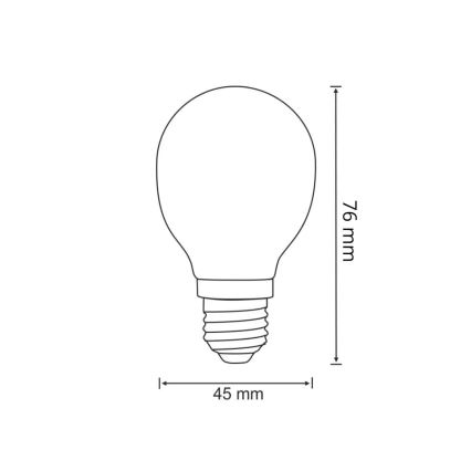 LED Żarówka 1xE27/2,5W/230V 3000K