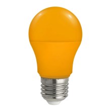 LED Żarówka A50 E27/4,9W/230V pomarańczowy