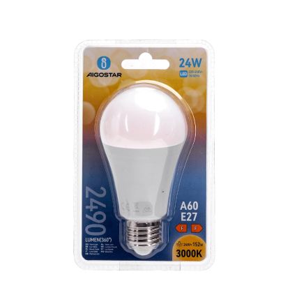 LED Żarówka A60 E27/24W/230V 3000K - Aigostar