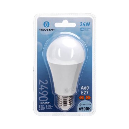 LED Żarówka A60 E27/24W/230V 6500K - Aigostar