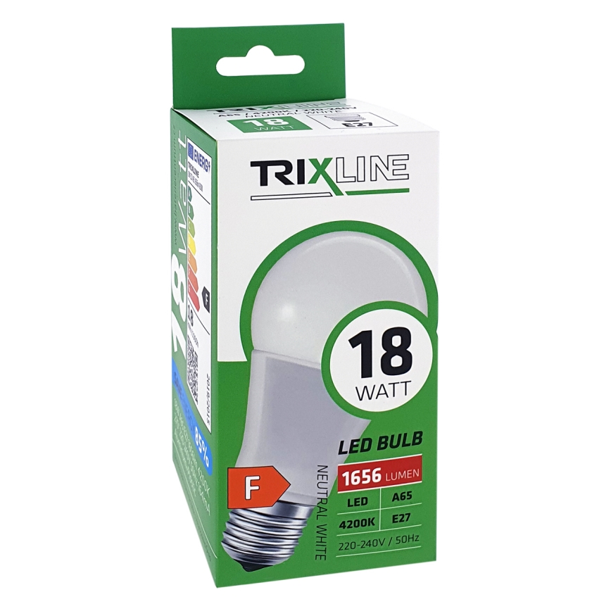 LED Żarówka A65 E27/18W/230V 4200K