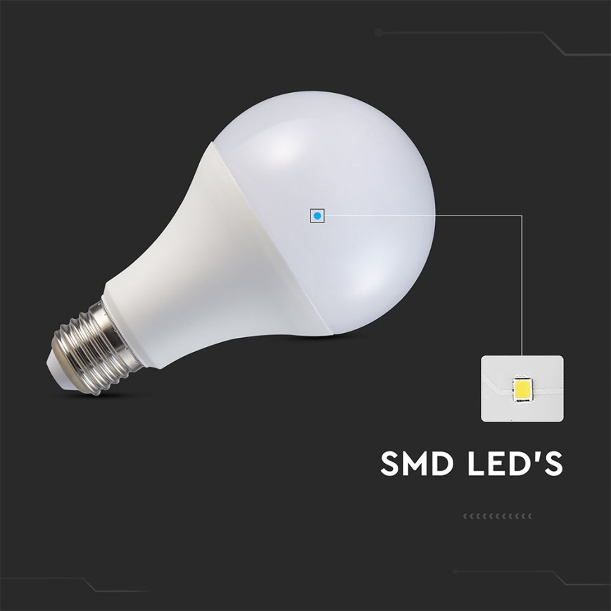 LED Żarówka A80 E27/20W/230V 6500K