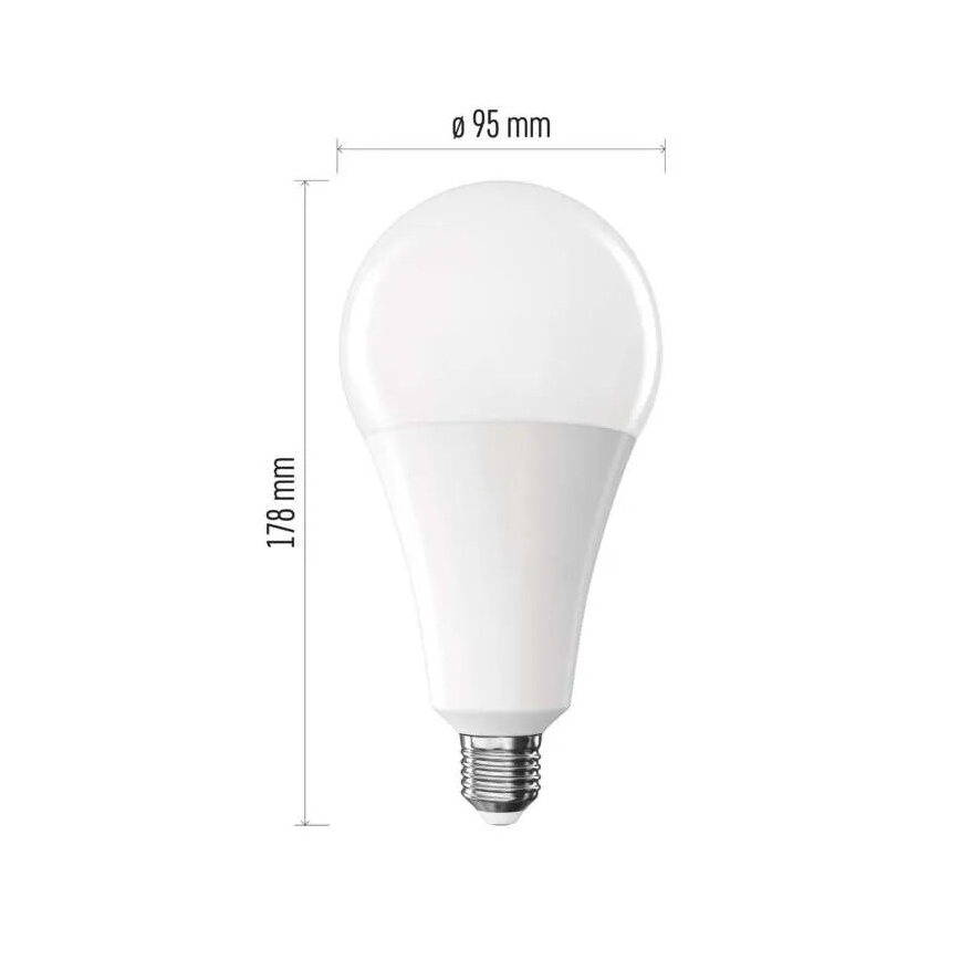 LED Żarówka A95 E27/28W/230V 2700K