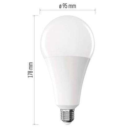 LED Żarówka A95 E27/28W/230V 4000K