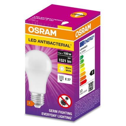 LED Żarówka antybakteryjna A100 E27/13W/230V 2700K - Osram