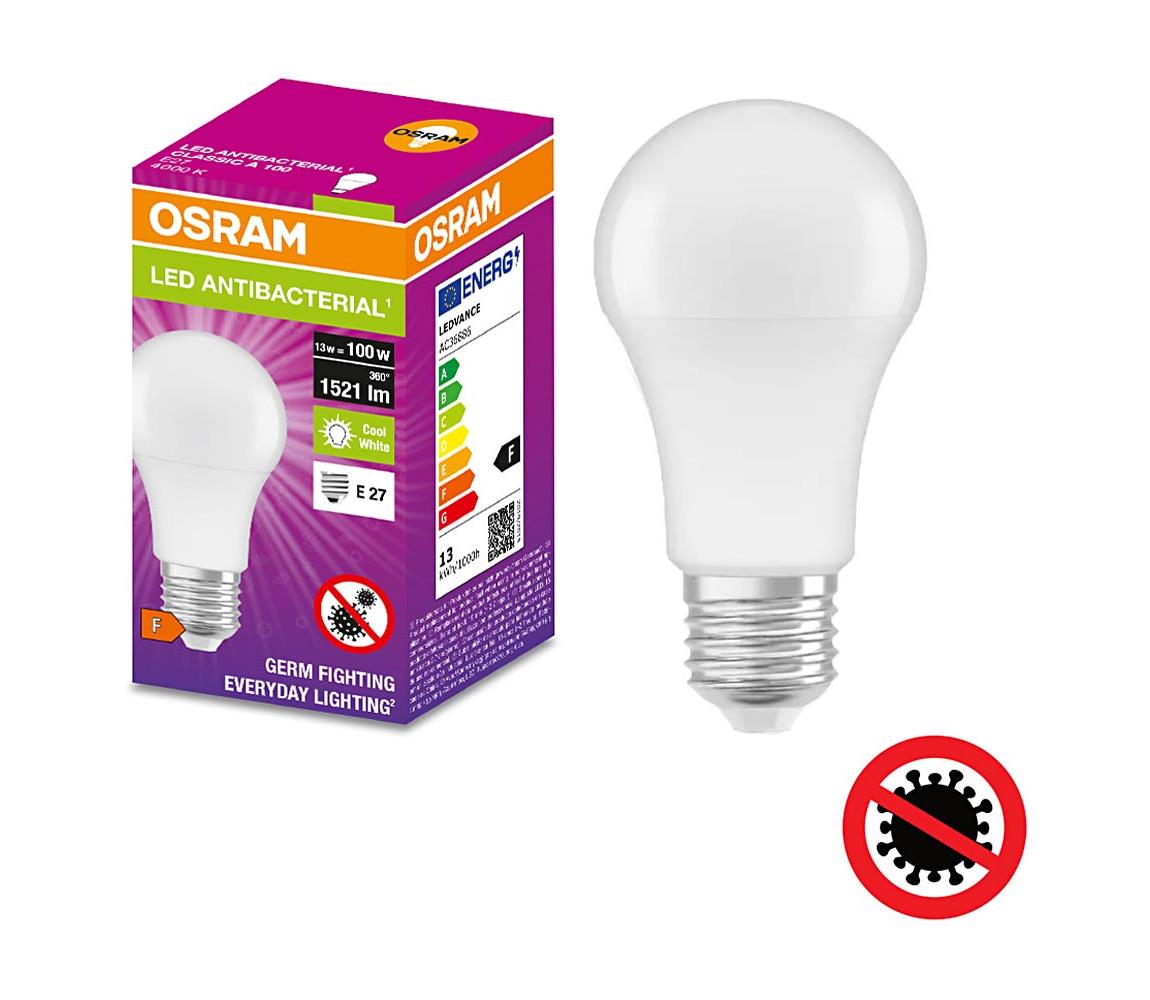 LED Żarówka antybakteryjna A100 E27/13W/230V 4000K - Osram