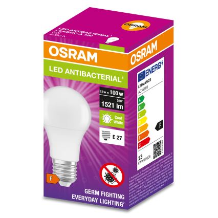 LED Żarówka antybakteryjna A100 E27/13W/230V 4000K - Osram