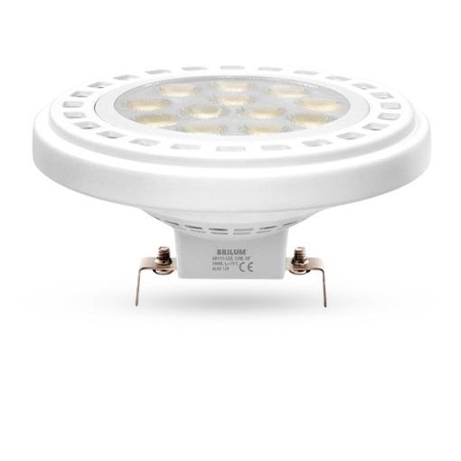 LED Żarówka AR111 G53/12W/12V 4000K biała 30°