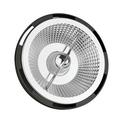 LED Żarówka AR111 GU10/12W/230V 4000K 15° czarna