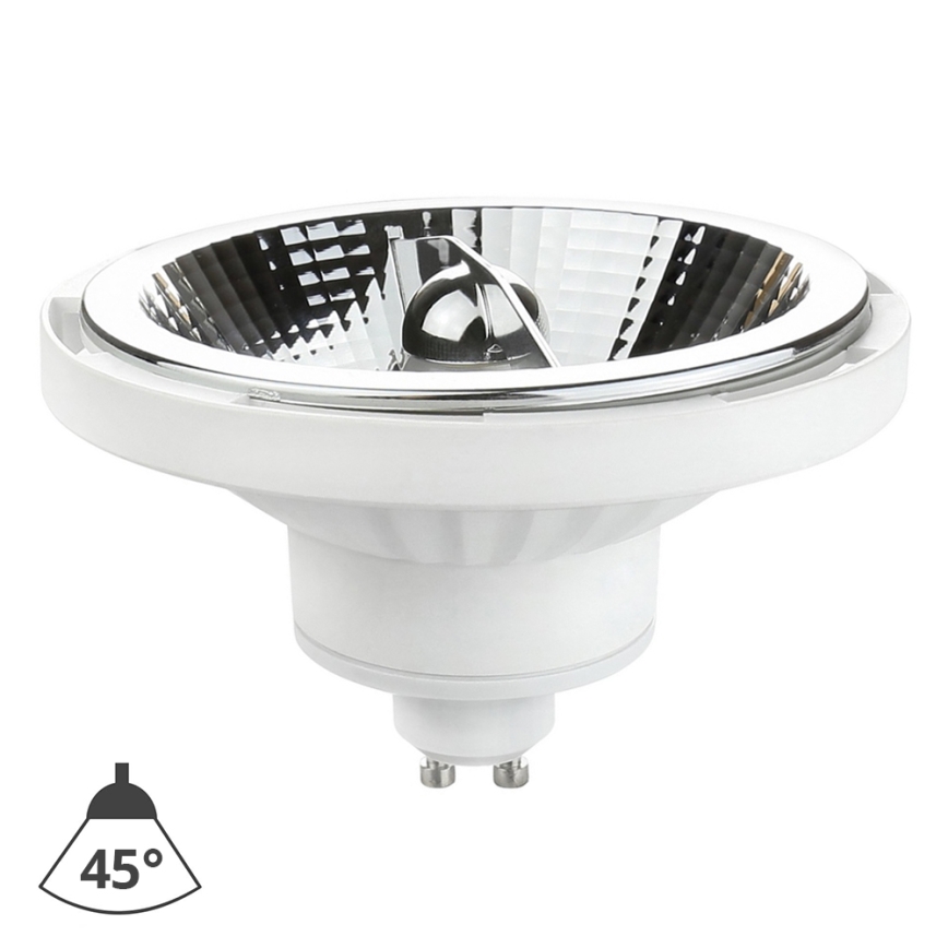 LED Żarówka AR111 GU10/12W/230V 4000K 45° biała