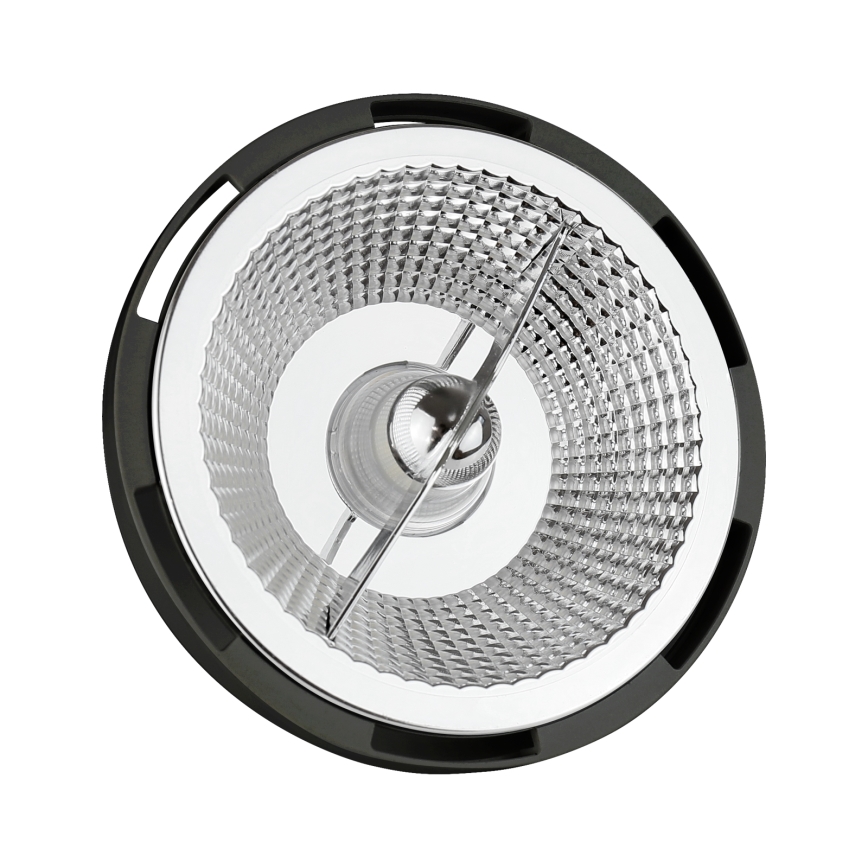 LED Żarówka AR111 GU10/12W/230V 4000K 45° czarna
