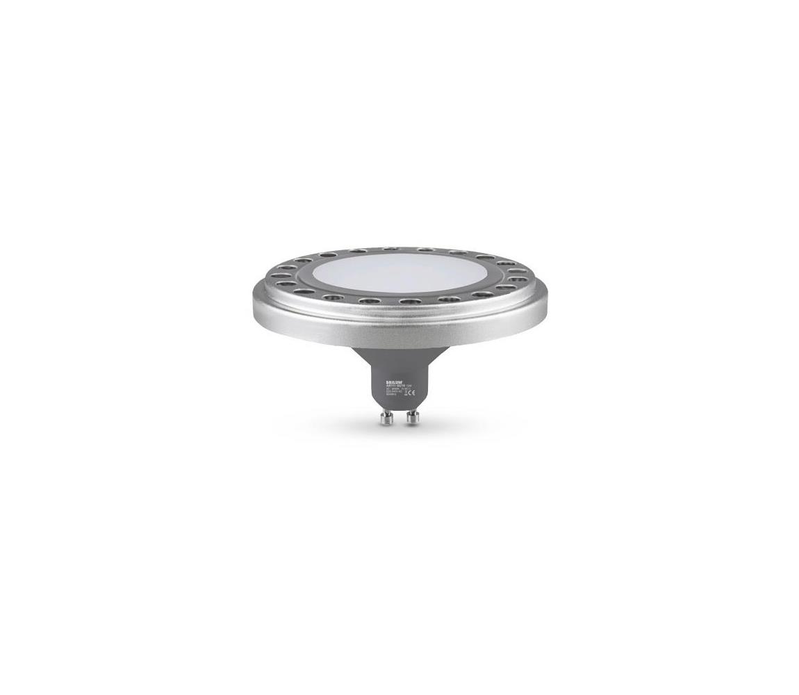 LED Żarówka AR111 GU10/12W/230V 4000K srebrna 120°