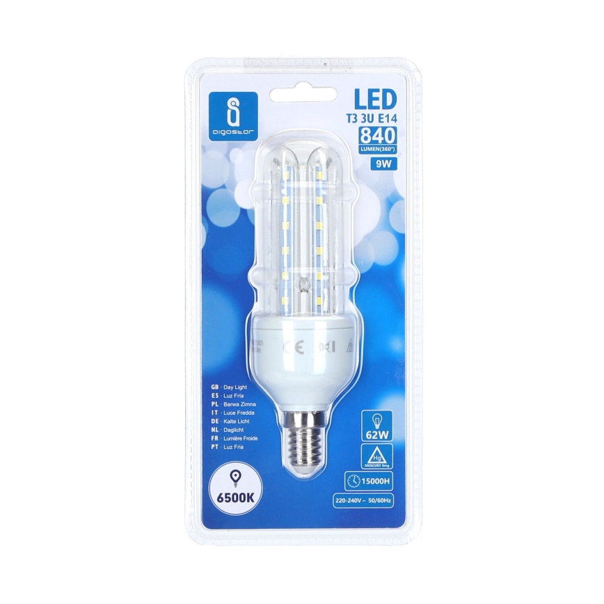 LED Żarówka B5 E14/9W/230V 6500K - Aigostar