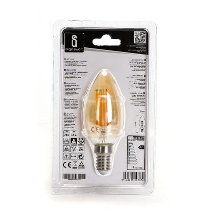 LED Żarówka C35 E14/4W/230V 2200K - Aigostar