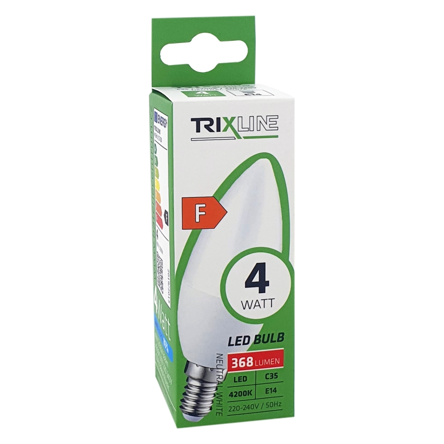 LED Żarówka C35 E14/4W/230V 4200K