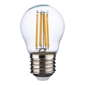 LED Žarówka CLEAR G45 E27/4,5W/230V 2200K