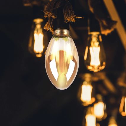 LED Żarówka DECO VINTAGE B75 E27/4W/230V 1800K