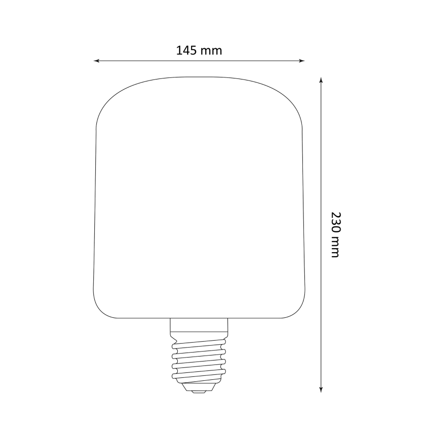 LED Żarówka DECO VINTAGE E27/4W/230V 1800K