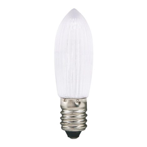 LED żarówka dekoracyjna E10/0,01W/14-55V 5000K