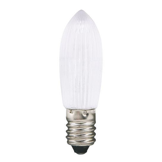 LED żarówka dekoracyjna E10/0,01W/14-55V 5000K
