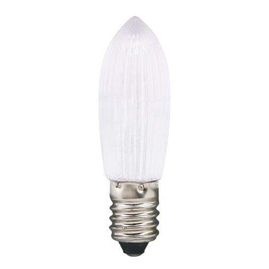 LED żarówka dekoracyjna E10/0,01W/14-55V 5000K