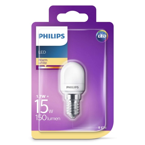 LED Żarówka do lodówki Philips E14/1,7W/230V 2700K