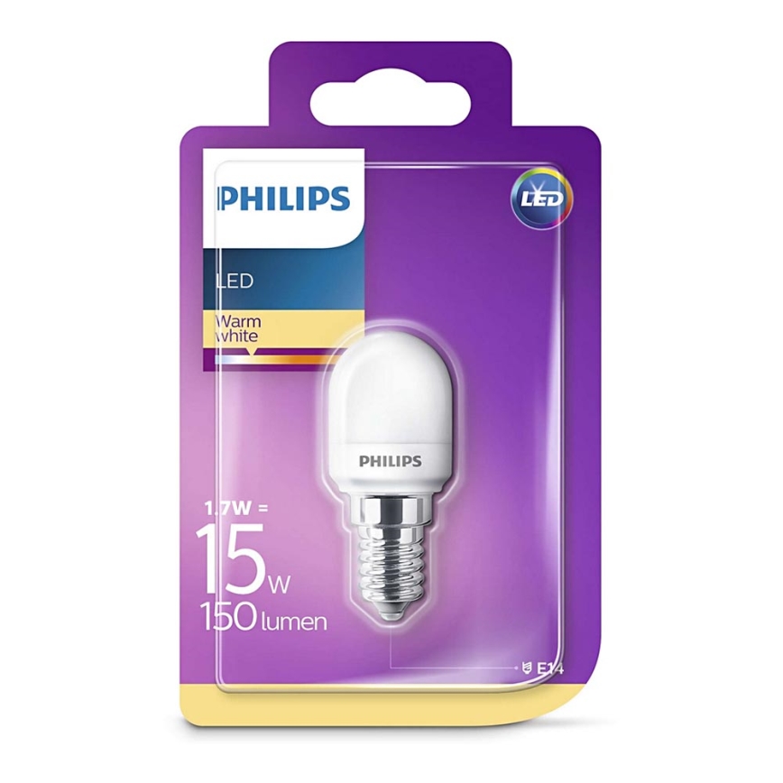 LED Żarówka do lodówki Philips E14/1,7W/230V 2700K