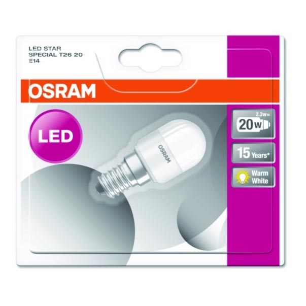 LED Żarówka do lodówki STAR E14/2,3W/230V 2700K - Osram