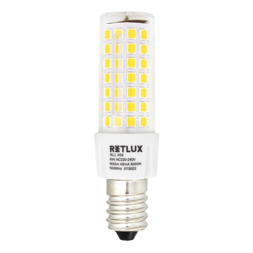 LED Żarówka do okapu E14/6W/230V 3000K
