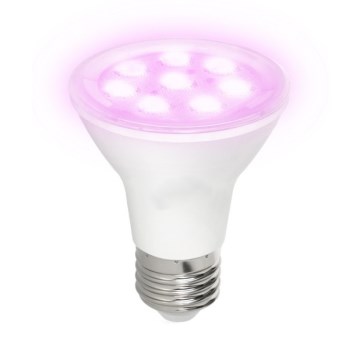 LED Żarówka do wzrostu roślin PLANTY E27/7W/230V 1200K biała