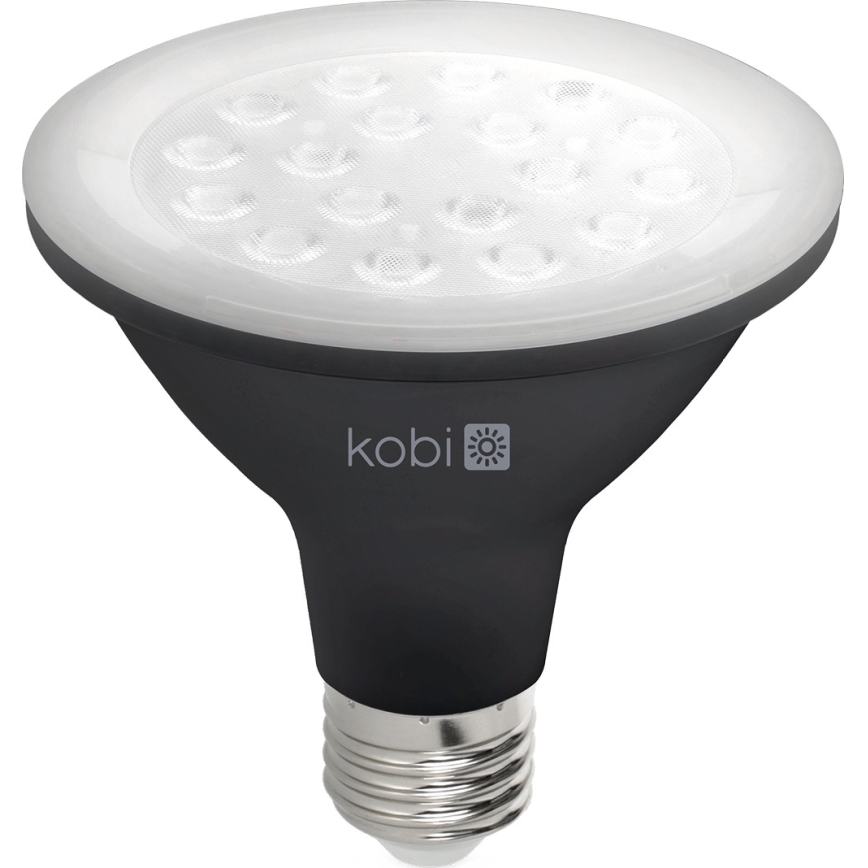 LED Żarówka do wzrostu roślin VITABLOOM E27/9W/230V 1200K czarna - Brilagi