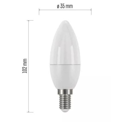 LED Żarówka E14/4,2W/230V 2700K CRI 94 Ra