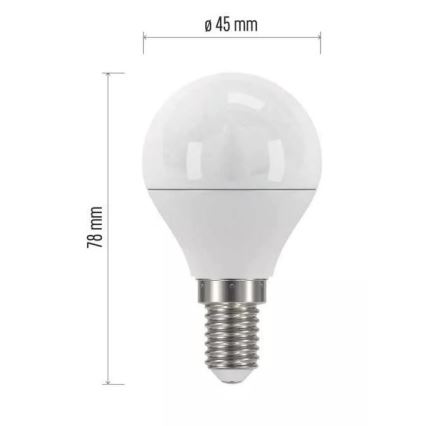 LED Żarówka E14/4,2W/230V 4000K CRI 94 Ra