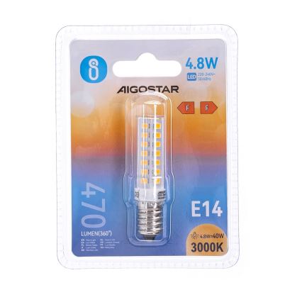 LED Żarówka E14/4,8W/230V 3000K - Aigostar