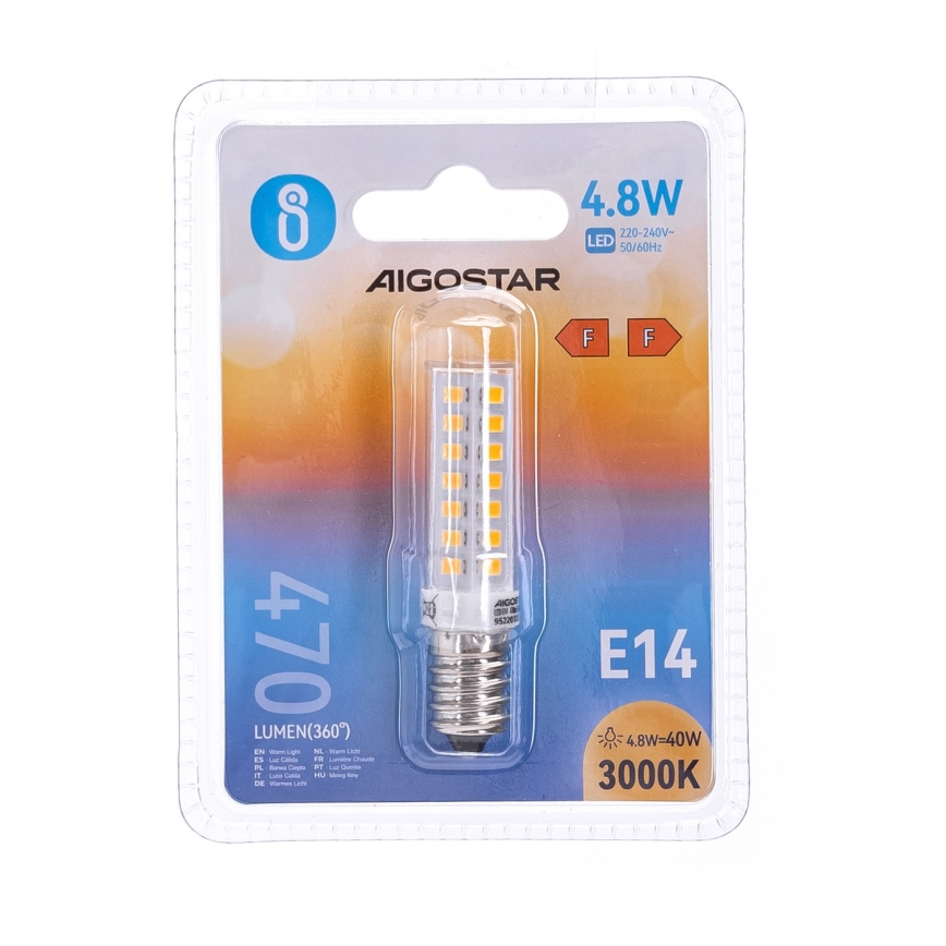 LED Żarówka E14/4,8W/230V 3000K - Aigostar